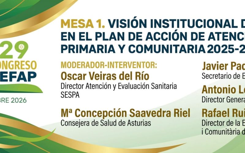 29 congreso SEFAP visión institucional del FAP
